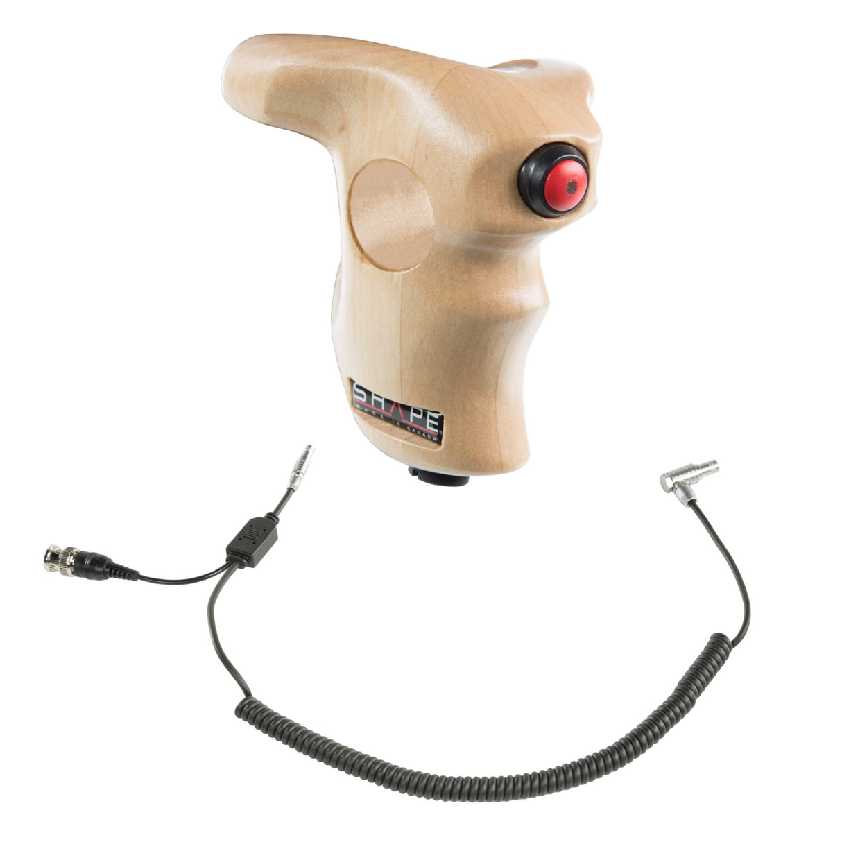 Poignée en bois avec Stop & Start pour caméra RED