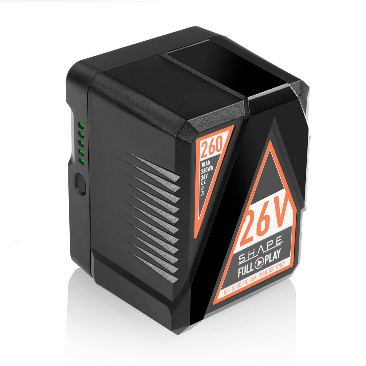 Batterie FULL PLAY 26 V 260 WH V-mount pour lampe et ciné caméra V26LC