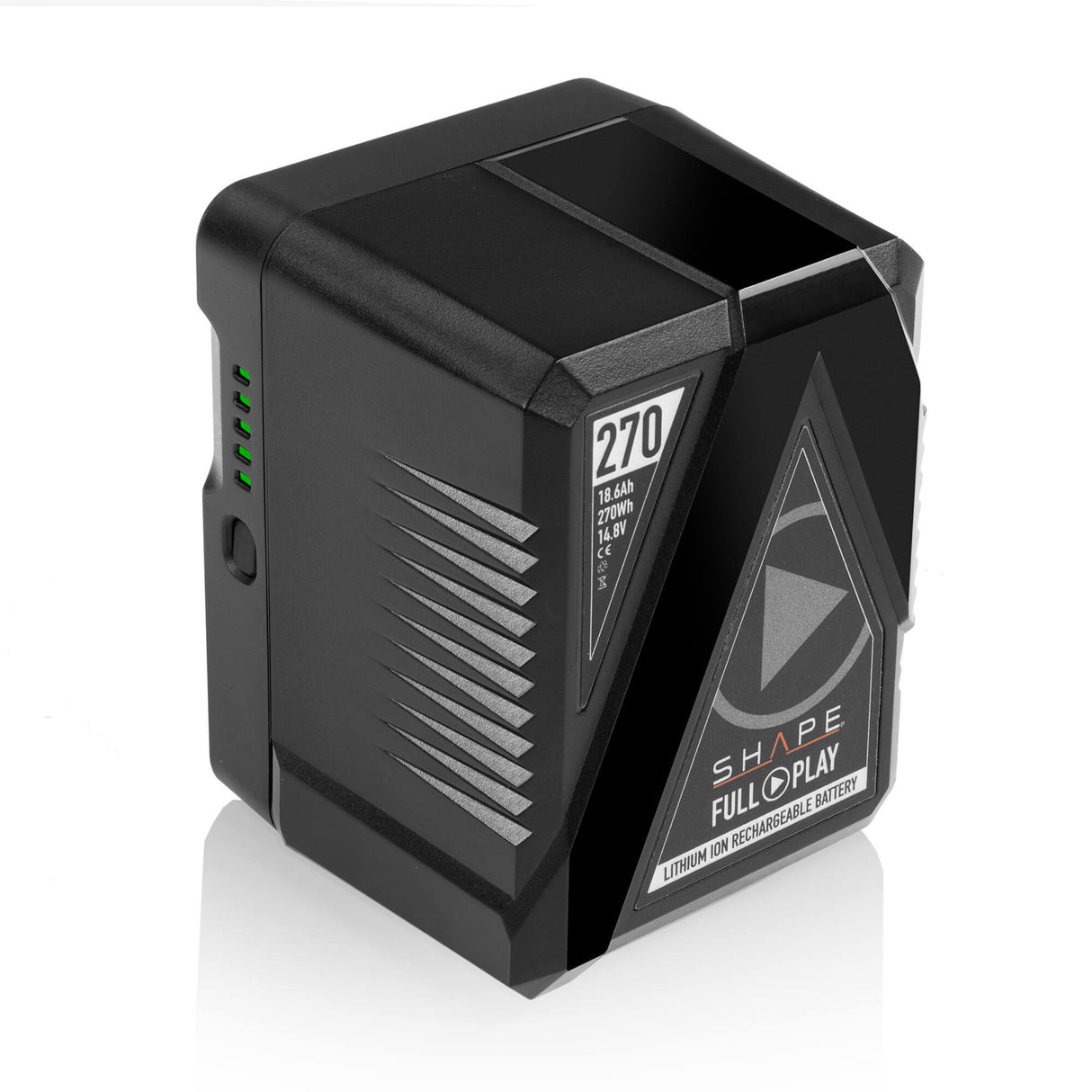 Batterie V-Mount 270 Wh 14.8 V SHAPE FULL PLAY lithium-ion rechargeable V270TS