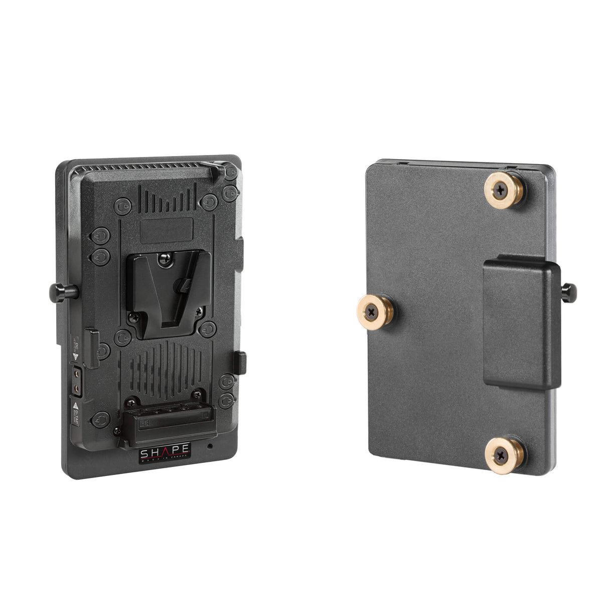 Convertisseur de batterie V-Mount à Gold-Mount Sortie D-Tap régulée SHAPE VGCON