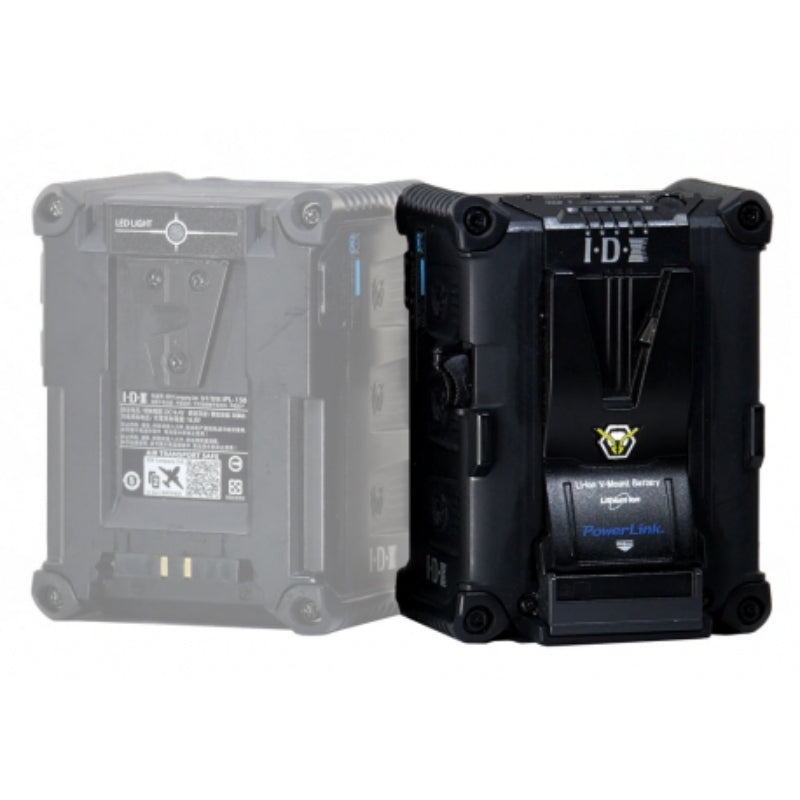 ENDURA IPL-98 V-Mount Batterie V-Mount empilable 95 Wh/6,6 Ah/14.4 V avec port USB et deux connecteurs D-Tap Anton Bauer