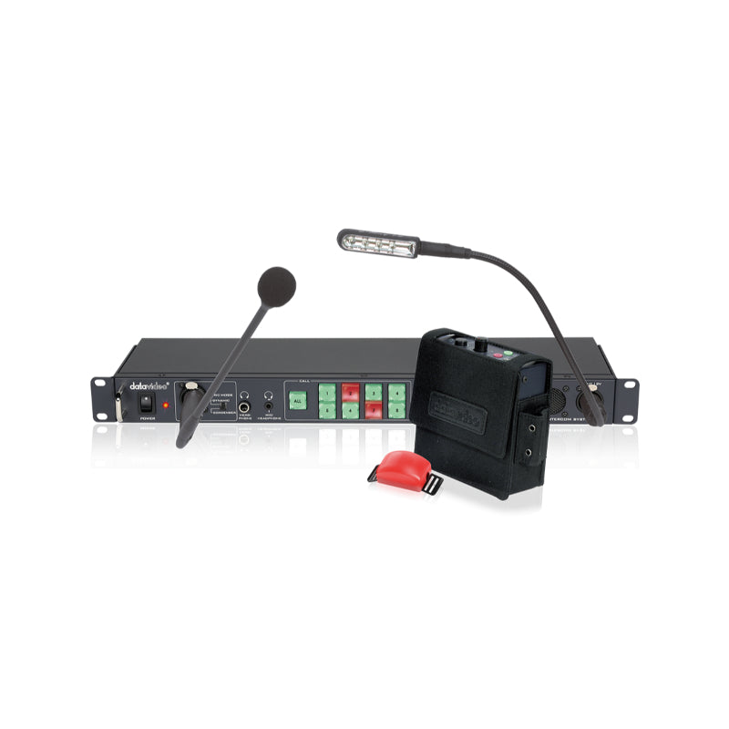DataVideo ITC-100 Système d'intercom 8 canaux Rackable
