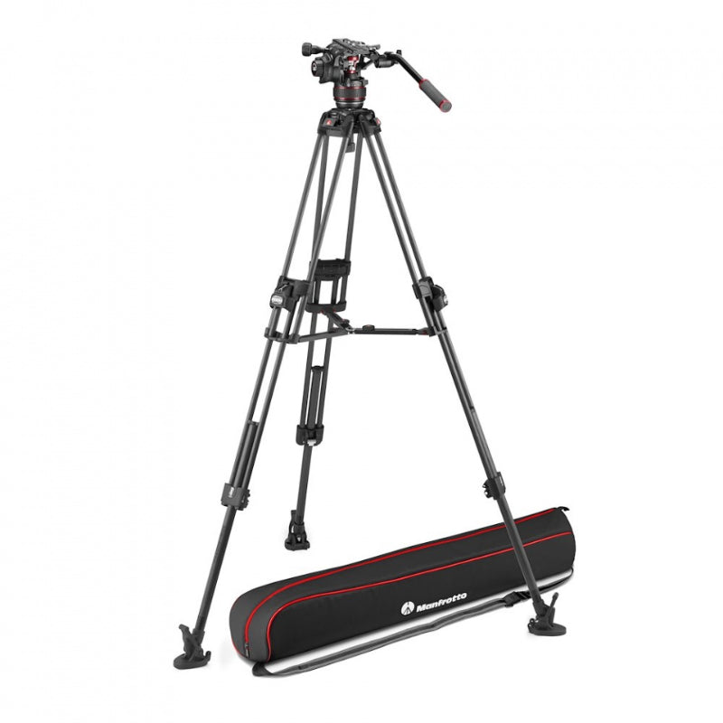 Manfrotto Nitrotech série 608 avec trépied Fast Twin 645 Carbone
