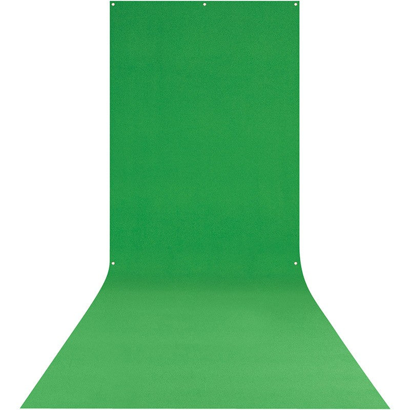 Wescott Fond X-Drop stretch cyclo Chromakey Vert - 5x12