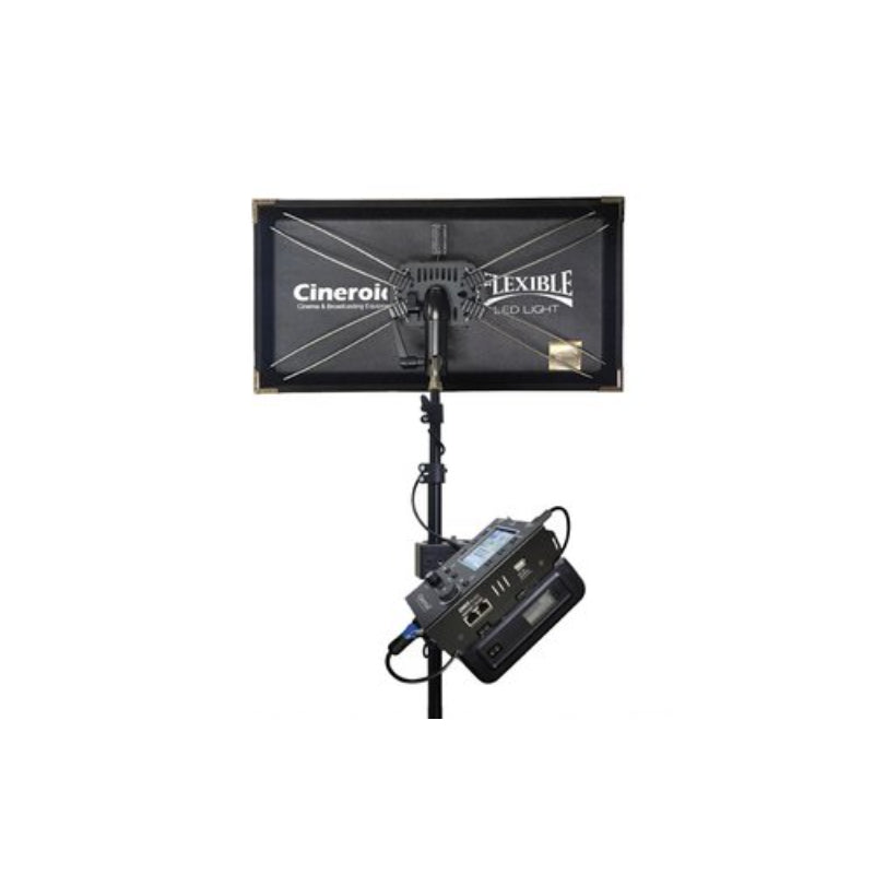 Cineroid Panneau LED CFL800 RGBW 25x50cm Bi-color + RVB 120 Watts