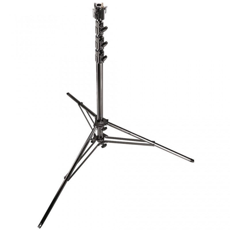 Manfrotto 270BSU Grand pied Lumière, 4 sections, acier, noir