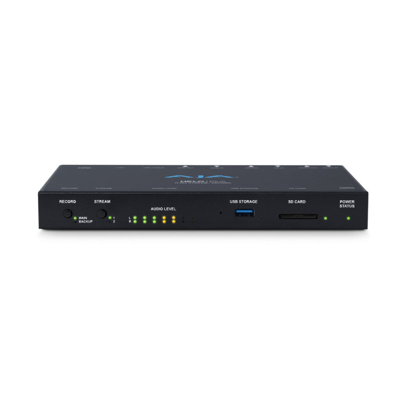 AJA HELO Plus Enregistreur et appareil de streaming H.264/MPEG-4 HD/SD