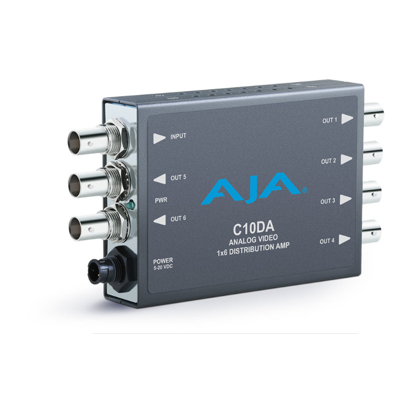 AJA C10DA Amplificateur de distribution vidéo analogique 1x6