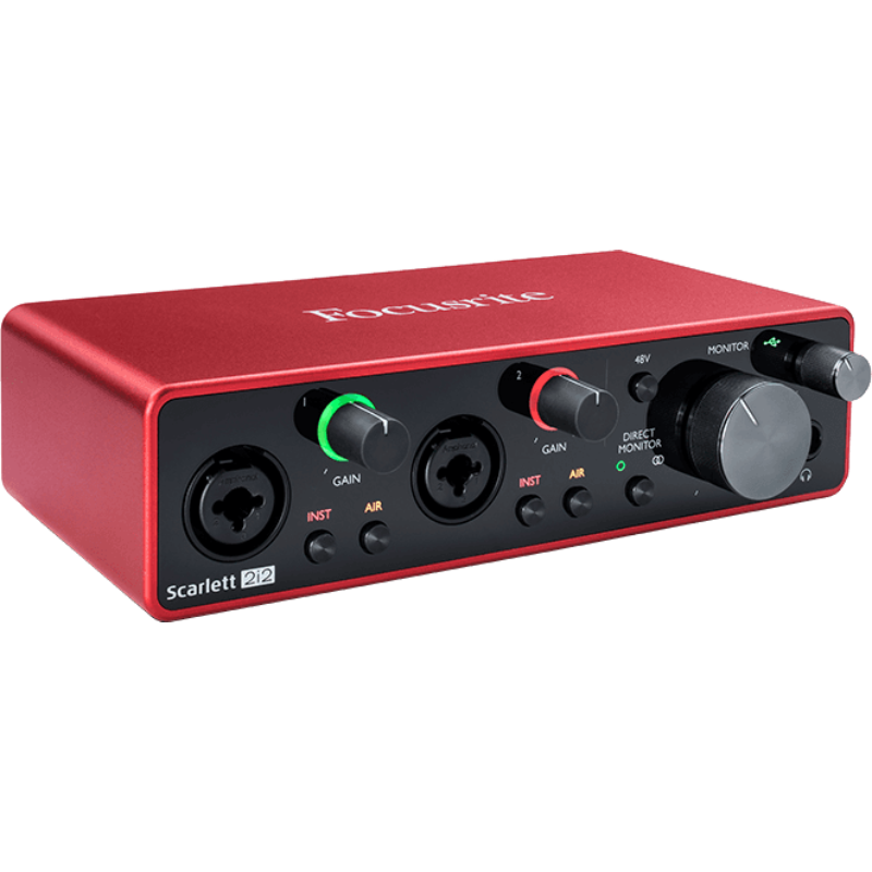 FOCUSRITE - RFO SCARLETT3-2I2 Scarlett G3 - 2 in/2 out USB-C