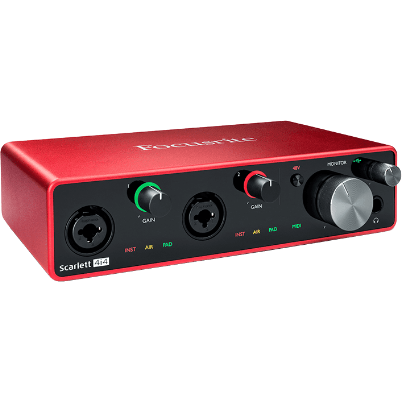 FOCUSRITE - RFO SCARLETT3-4I4 Scarlett G3 - 4 in/4 out USB-C