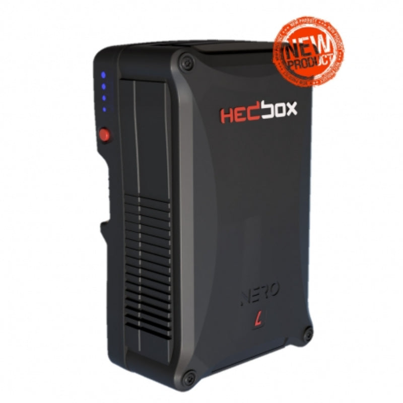 HEDBOX Batterie V-Mount 200 Wh avec sorties D-Tap & USB NERO L