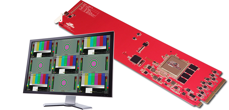 Decimator MC-DMON-9S Multiviewers Opengear SDI de 1 à 9 canaux (3G/HD/SD) avec mises en page personnalisées
