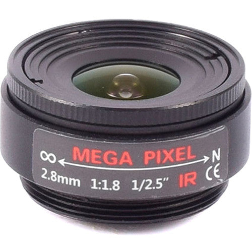 AIDA Imaging 2.8mm f/1.8 CS-Mount Lens CS-2.8F