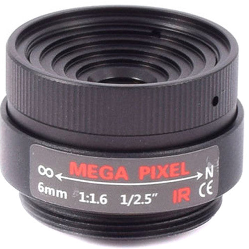 AIDA Imaging Objectif 6mm f/1.6 à monture CS CS-6.0F