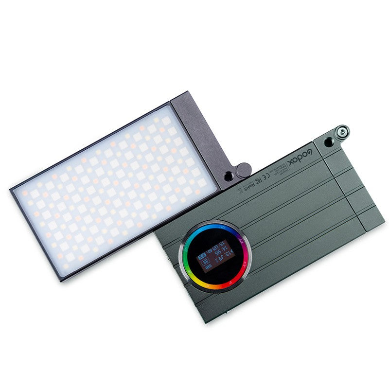 Godox M1-DGY Panneau Led 13W RGB M1 Grey (14,5 x 7 cm)