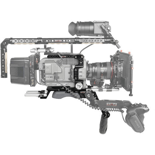 SHAPE Camera Cage Baseplate with Handle for Sony FX9 FX9BR
