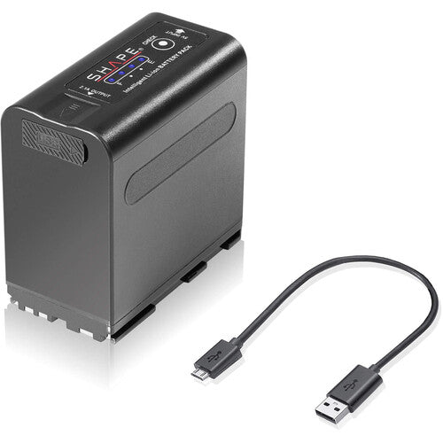 SHAPE BP-975 Batterie Lithium-Ion pour Canon et RED KOMODO (7.4V, 7800mAh)