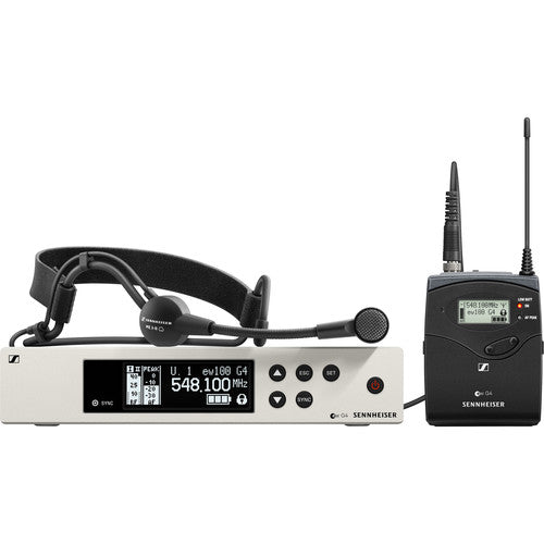 SENNHEISER EW 100 G4-ME3 Kit microphone HF serre Tête wirless