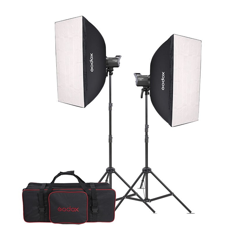 Godox LA200Bi-K2 Kit 2 torches Led LA200Bi + Accessoires REF LA150Bi K2