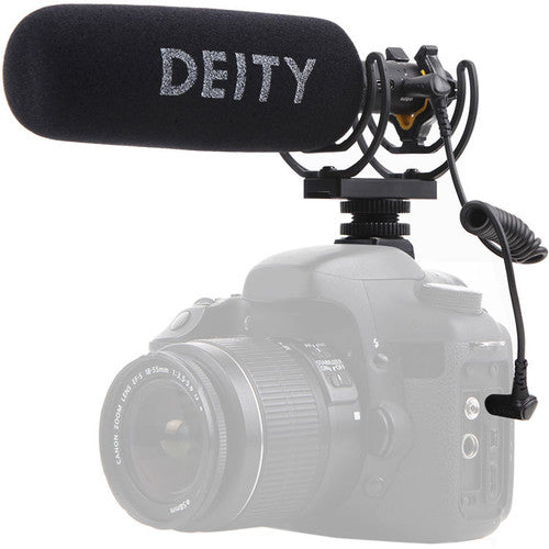Deity Microphones V-Mic D3 Pro - Microphone canon à montage sur caméra avec pack d'enregistrement en extérieur