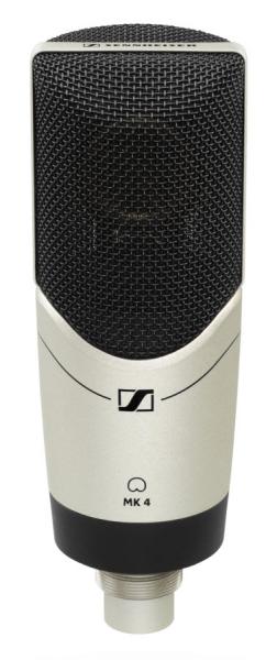 Sennheiser MK 4 Microphone électrostatique cardioïde de qualité professionnelle pour le studio / voix off