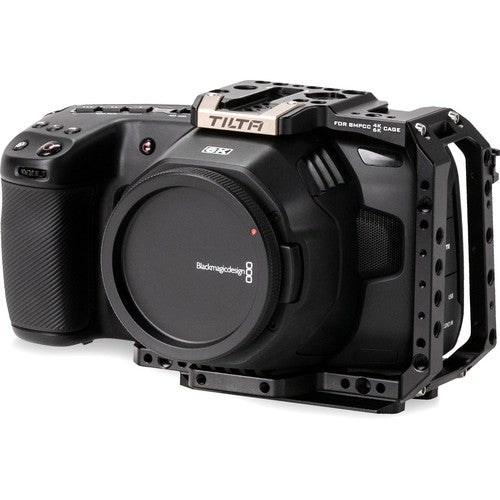 Tilta Half Camera Cage for BMPCC 4K/6K (Black)