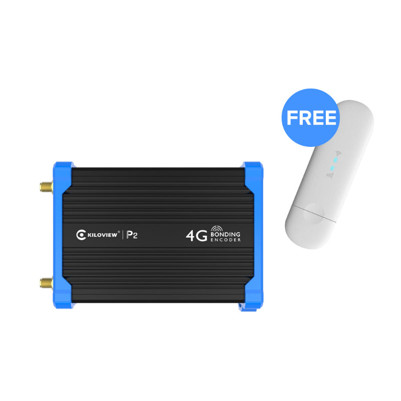 Kiloview P2 (HD HDMI Wireless 4G-LTE Bonding Video Encoder)