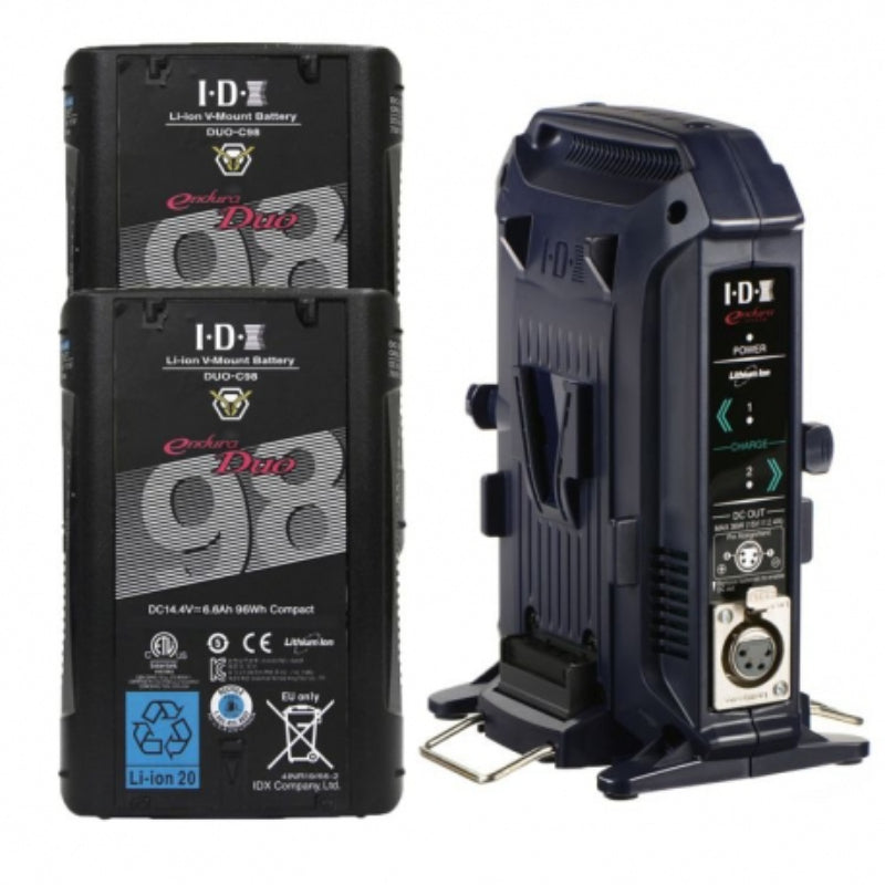 Kit de 2 x ENDURA DUO-C98 , 1 x VL-2X