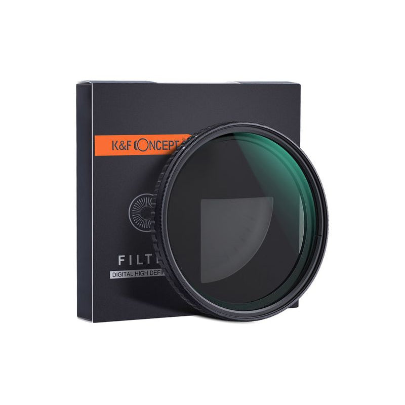 K&F Concept 72mm Nano-X Variable ND Filter, ND2~ND32, w/o Black Cross