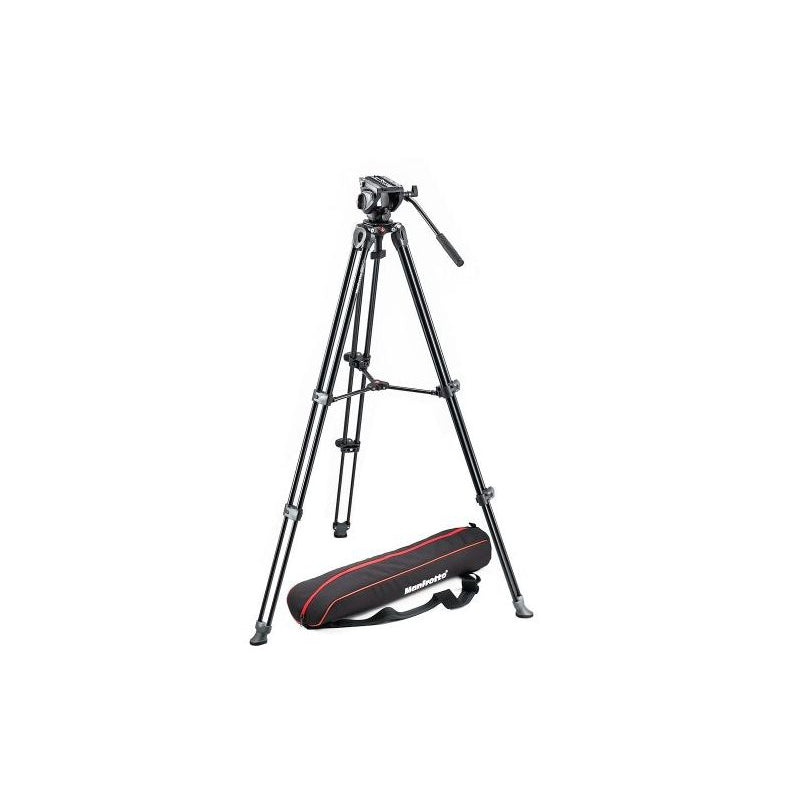 Manfrotto MVH500A Alu Twin Leg Tripod with MVH500A Fluid Head