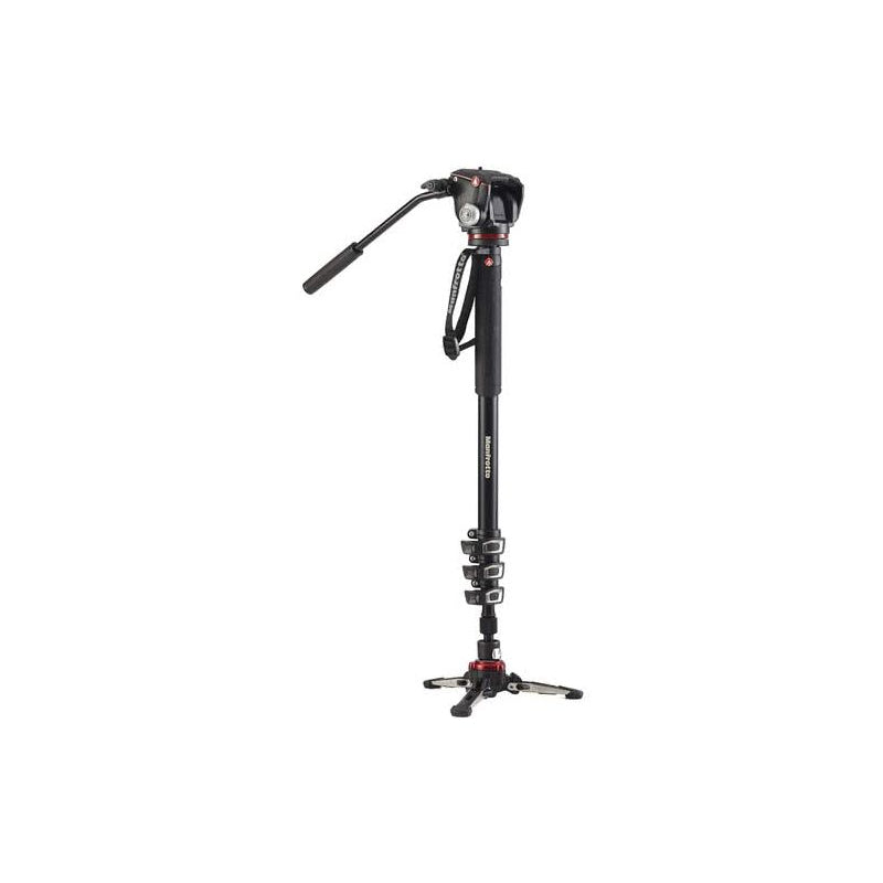 Manfrotto XPro Video 4 Sections Monopod with 2-Way Head