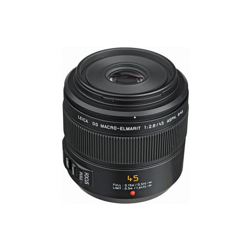 PANASONIC OPTIQUE LEICA DG MACRO-ELMAR 45MM F/2.8 ASPH OIS