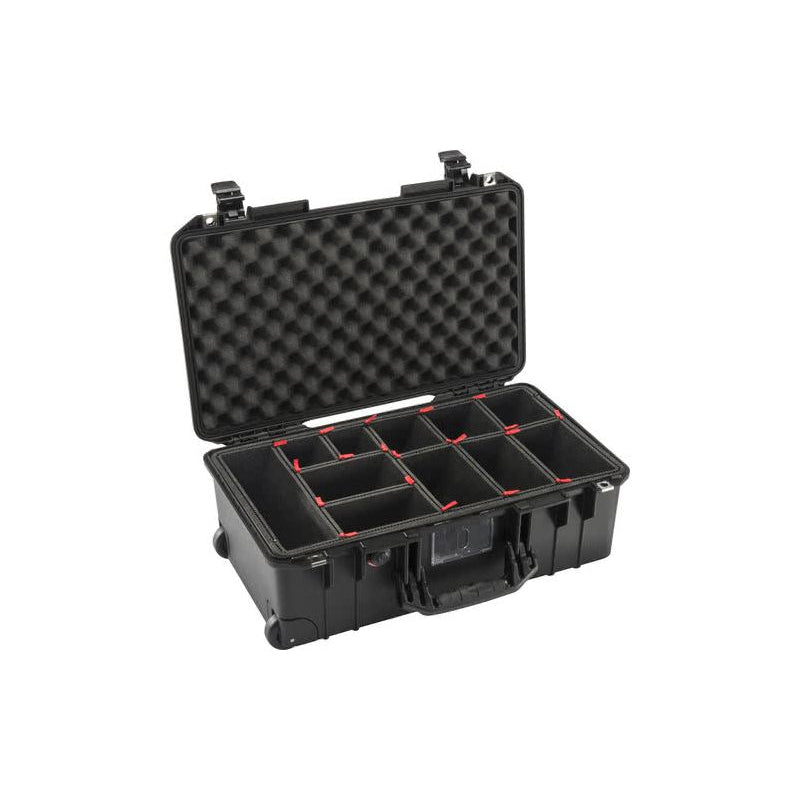 Pelican Case 1535 Air Black TrekPak Dividers System Hard Roller Case