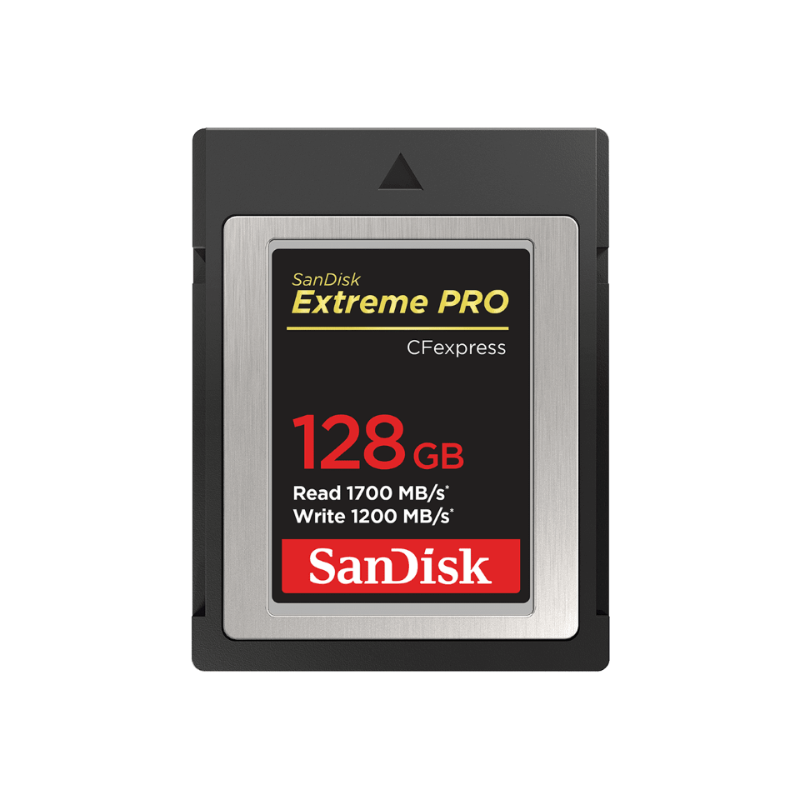 SanDisk CFexpress Extreme Pro 128GB Carte pour Vidéo 4K RAW