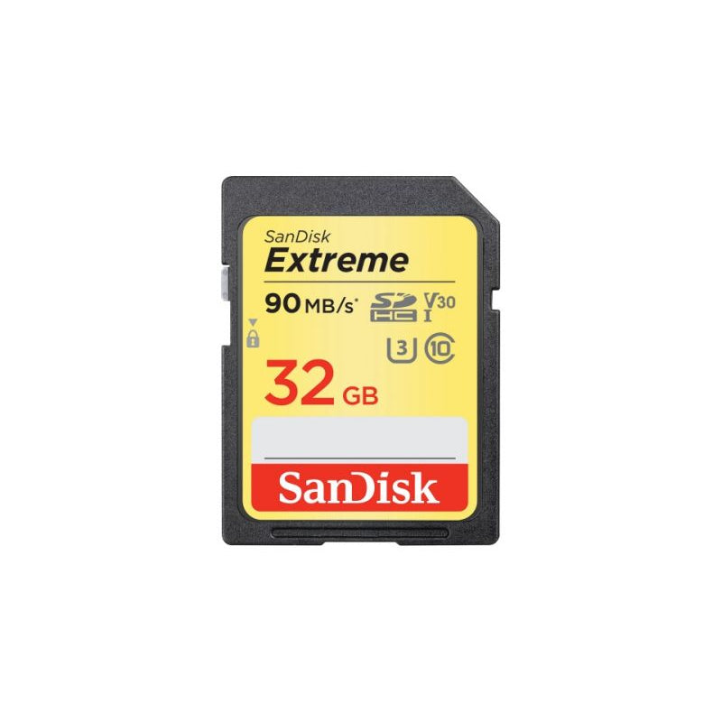 SanDisk Extreme SD 32GB 90MB/s Memory Card