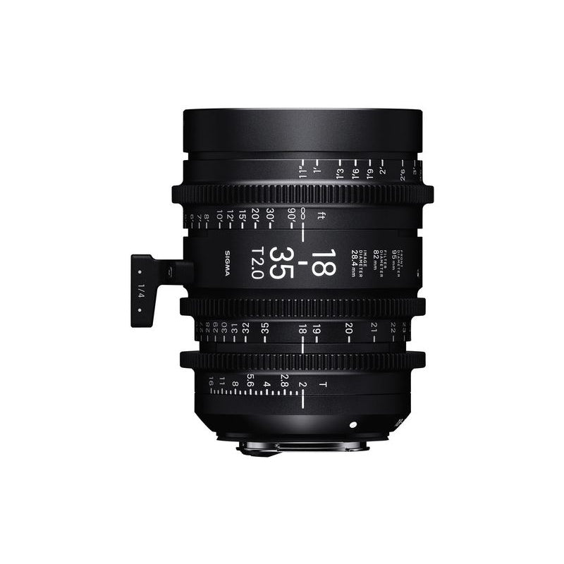 Sigma 18-35mm T2 Cine Optique - Canon EF Mount (Ft)