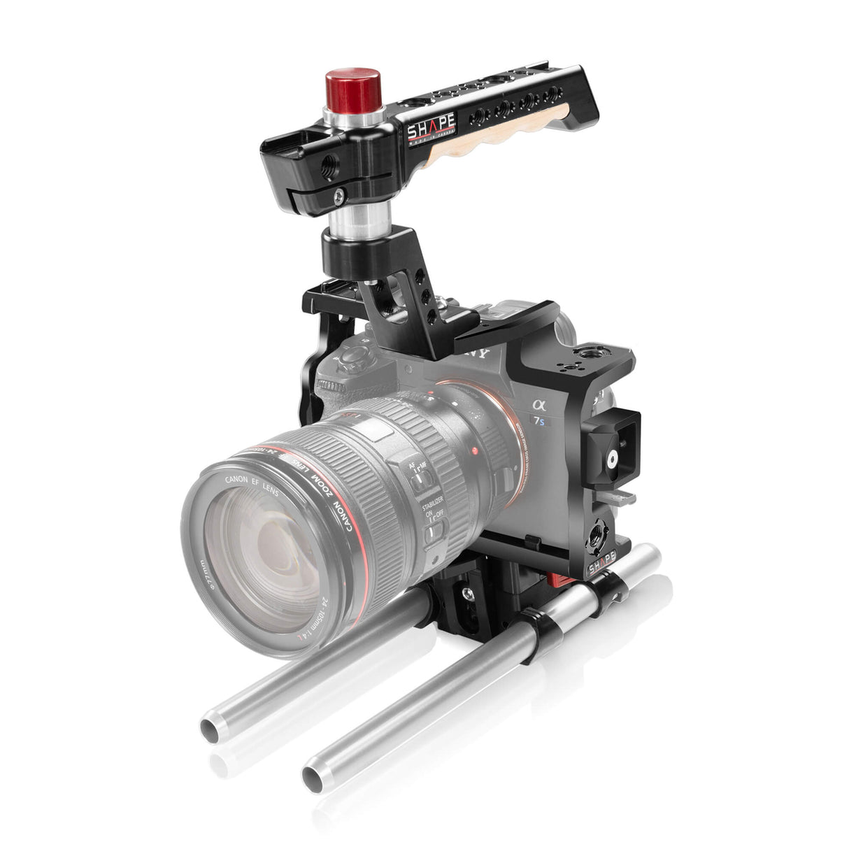 CAGE AVEC SYSTÈME DE TIGES LW 15mm Pour SONY A7S3, A7 IV A7S3ROD