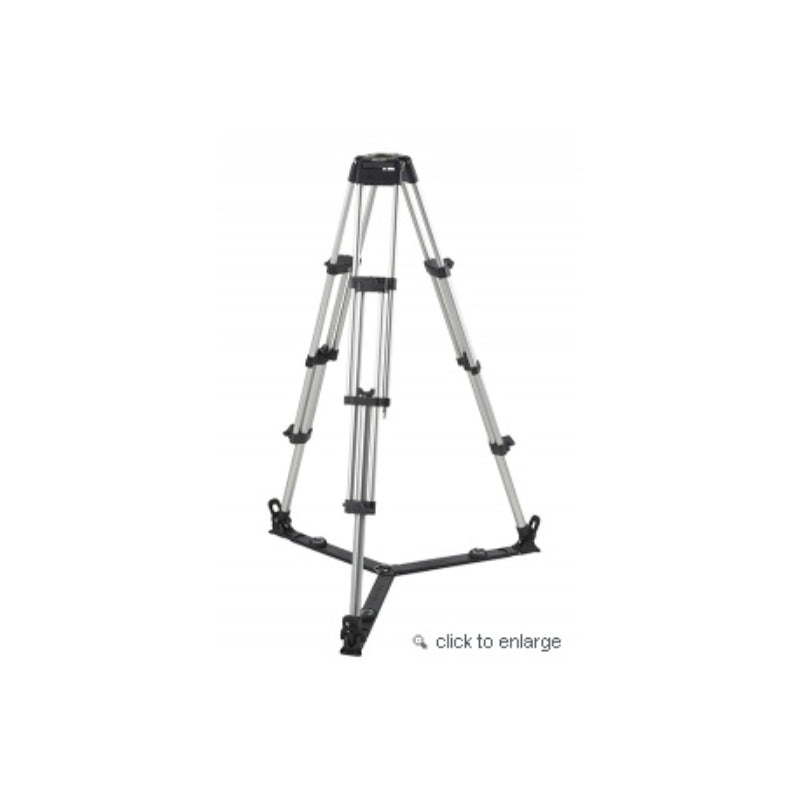 Trépied Aluminium Toggle lock 2 étages, bol 75mm, charge max 25kg