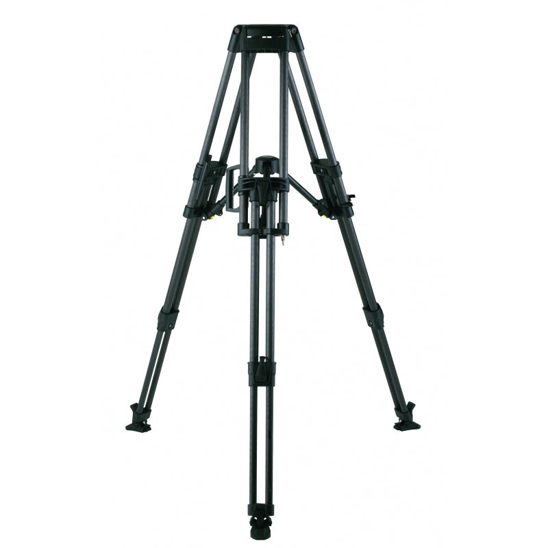 Trépied HD Carbone, 2 étages, Bol de 100 mm, jusqu'à 95 kg