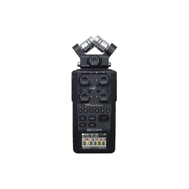 ZOOM H6 Handy Recorder All Black Edition