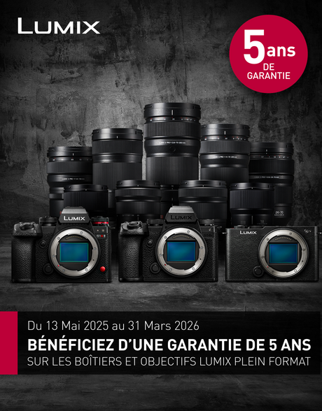 🚨 Garantie Lumix - Bénéficiez d'une garantie gratuite de 5 ans.