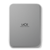 LaCie Mobile Drive moon silver USB-C
