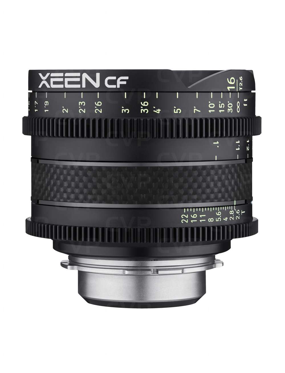 XEEN CF 16mm T2.6 - échelle en METRE pour monture SONY