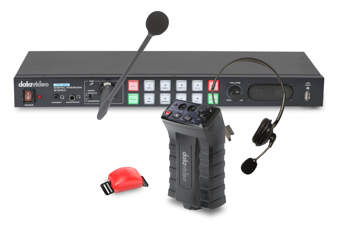 DataVideo ITC-300 - Intercom 8 canaux