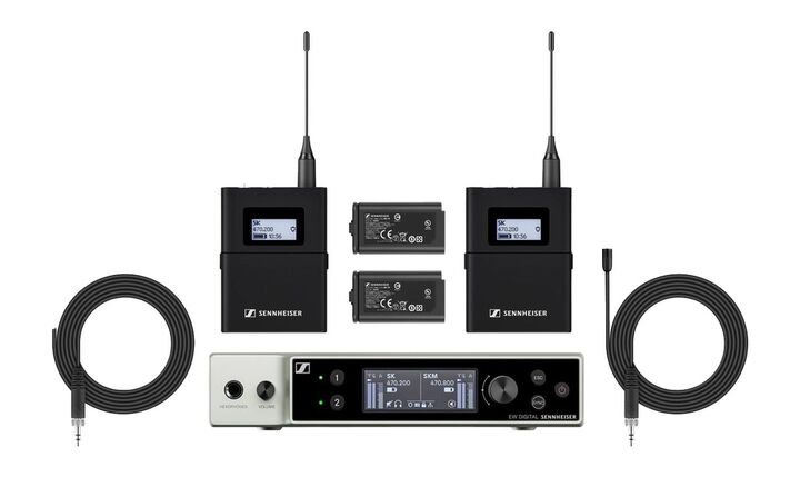 SENNHEISER - EW-DX MKE 2 SET (Q1-9)