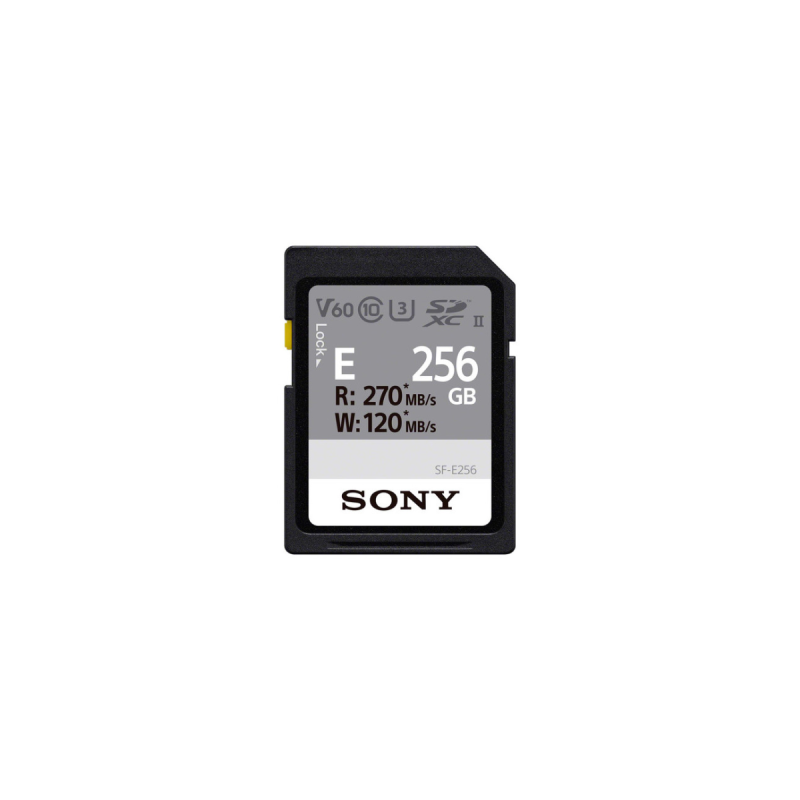 Sony SD Série E UHS-II - Performance et Fiabilité