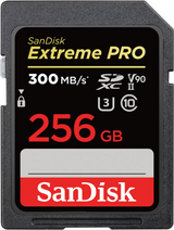 SanDisk SD Extreme Pro UHS-II 300MB/s V90 Carte Pro pour Vidéo 8K