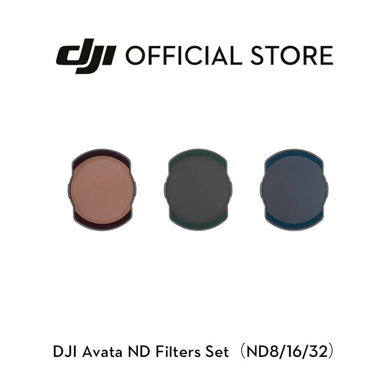 DJI PACK DE FILTRES ND DJI AVATA (ND8, ND16 ET ND32)