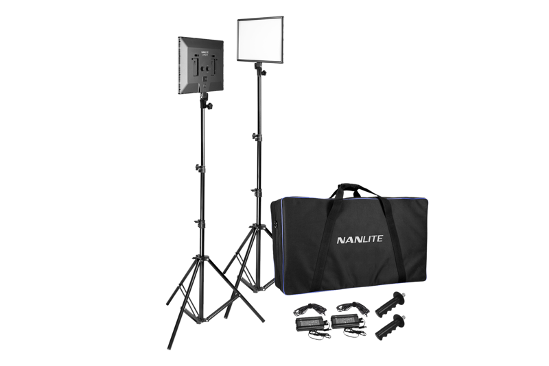 NANLITE - LUMIPAD 25 2KIT WITH POWER ADAPTER