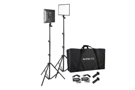 NANLITE - LUMIPAD 25 2KIT WITH POWER ADAPTER